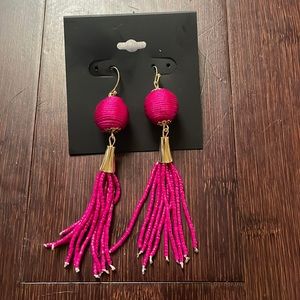 Fucsia Statement Earrings